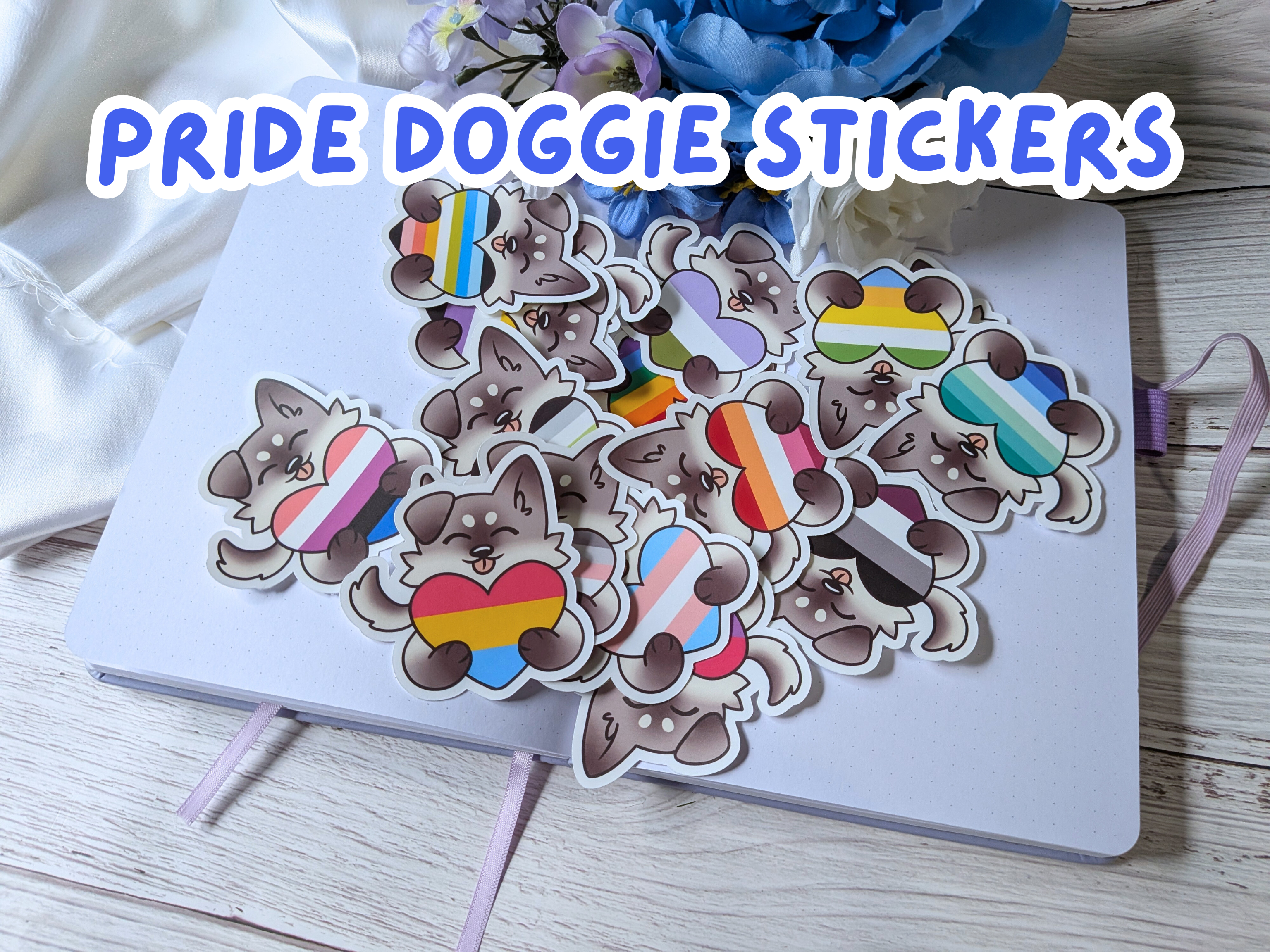 Pride Doggie Stickers