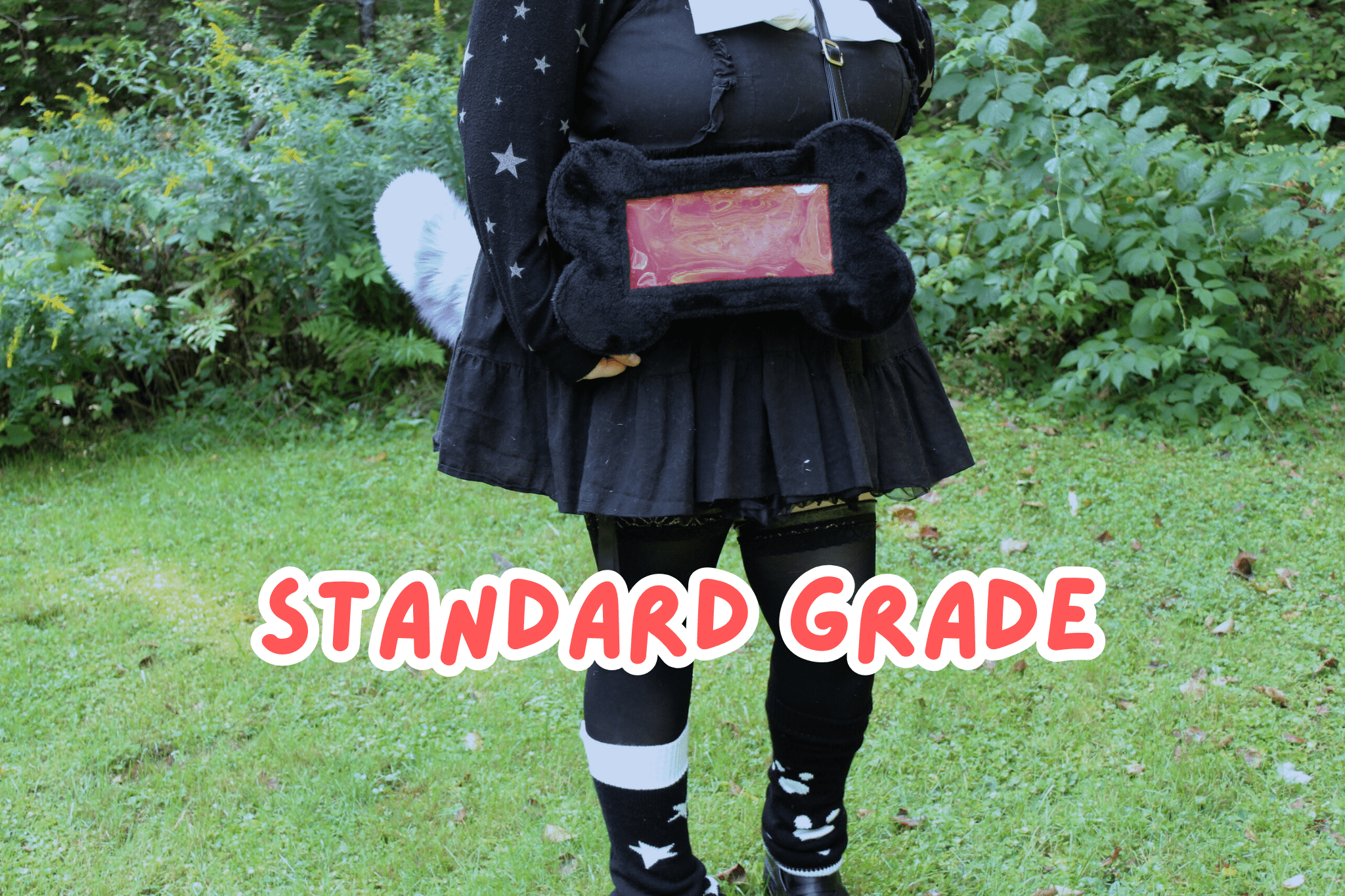 STANDARD GRADE Black Doggie Bone Ita Bag - puppypilled