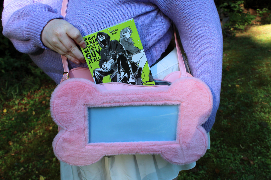 STANDARD GRADE Pink Doggie Bone Ita Bag - puppypilled