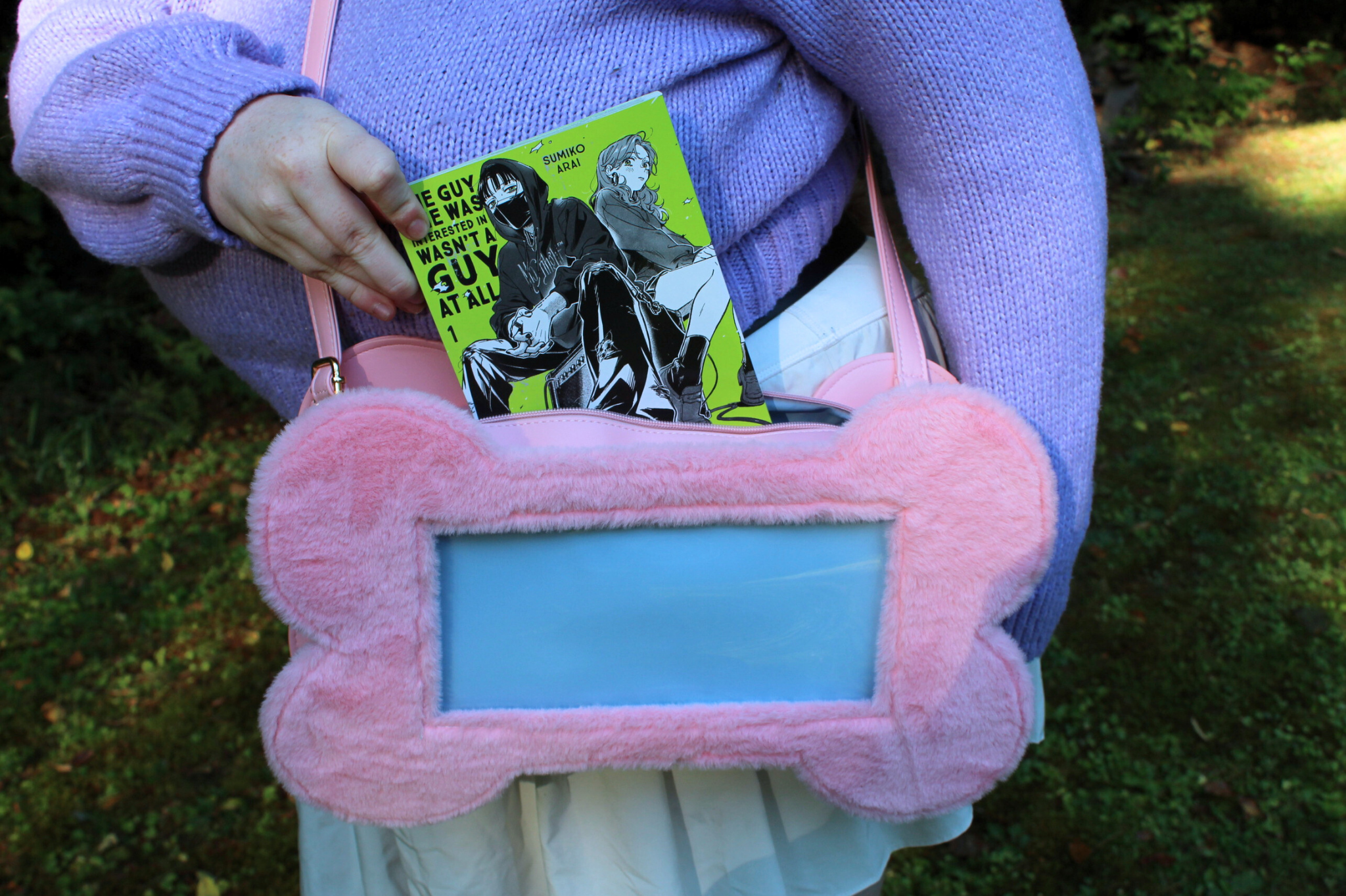 STANDARD GRADE Pink Doggie Bone Ita Bag - puppypilled