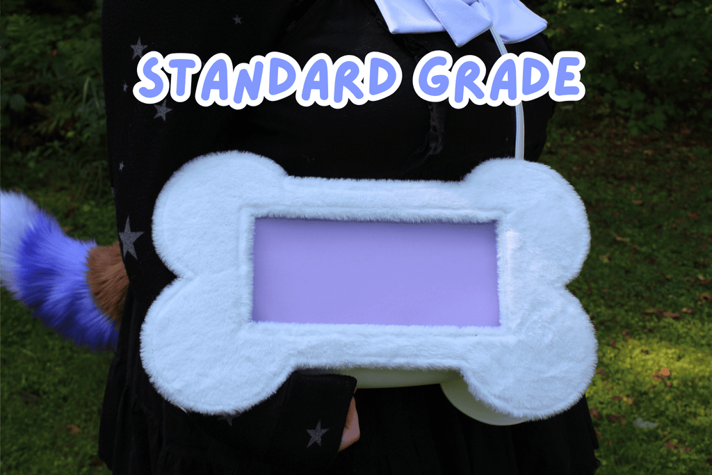 STANDARD GRADE White Doggie Bone Ita Bag - puppypilled