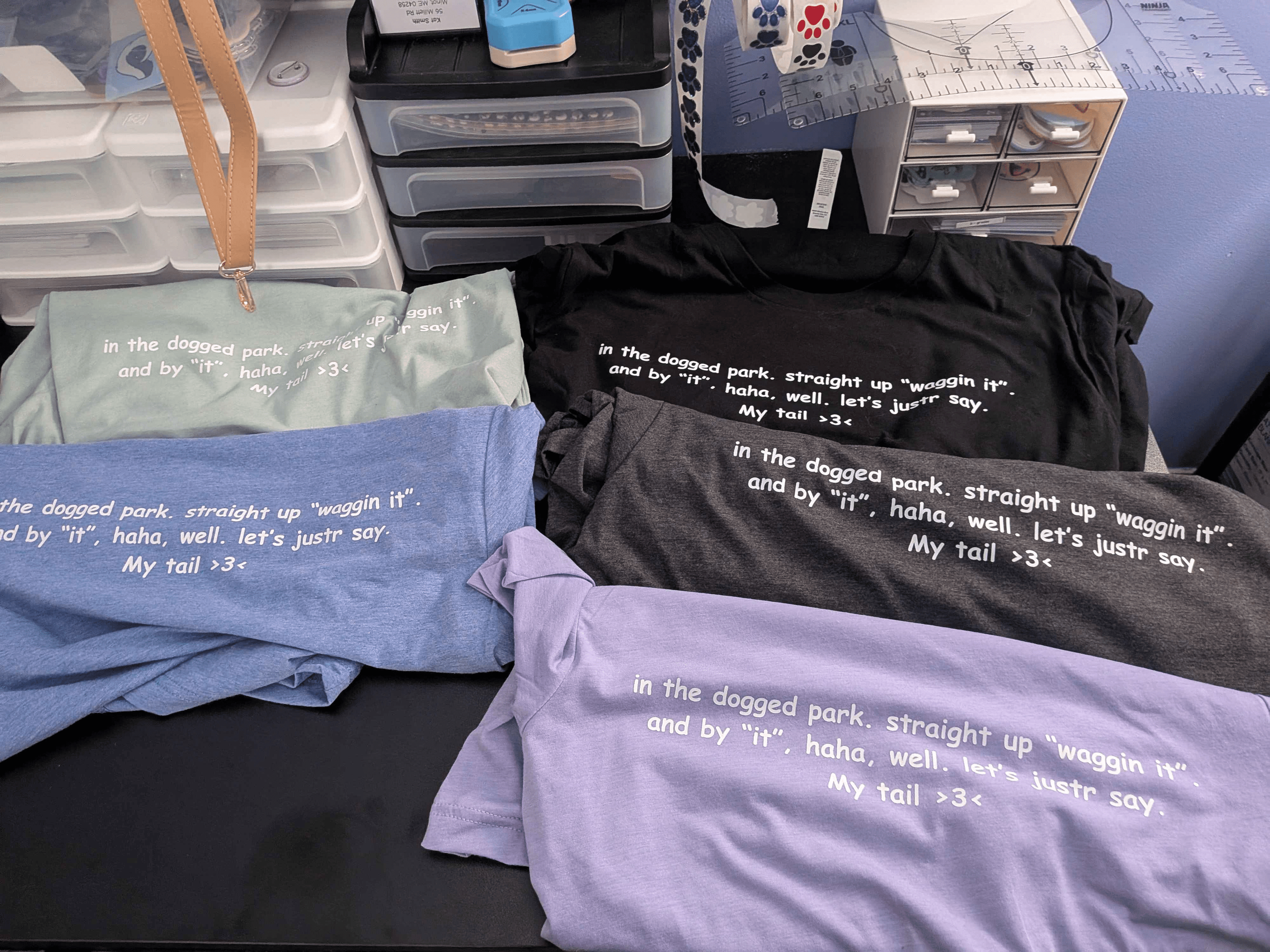 "Straight Up Waggin' It" Tshirt - puppypilled