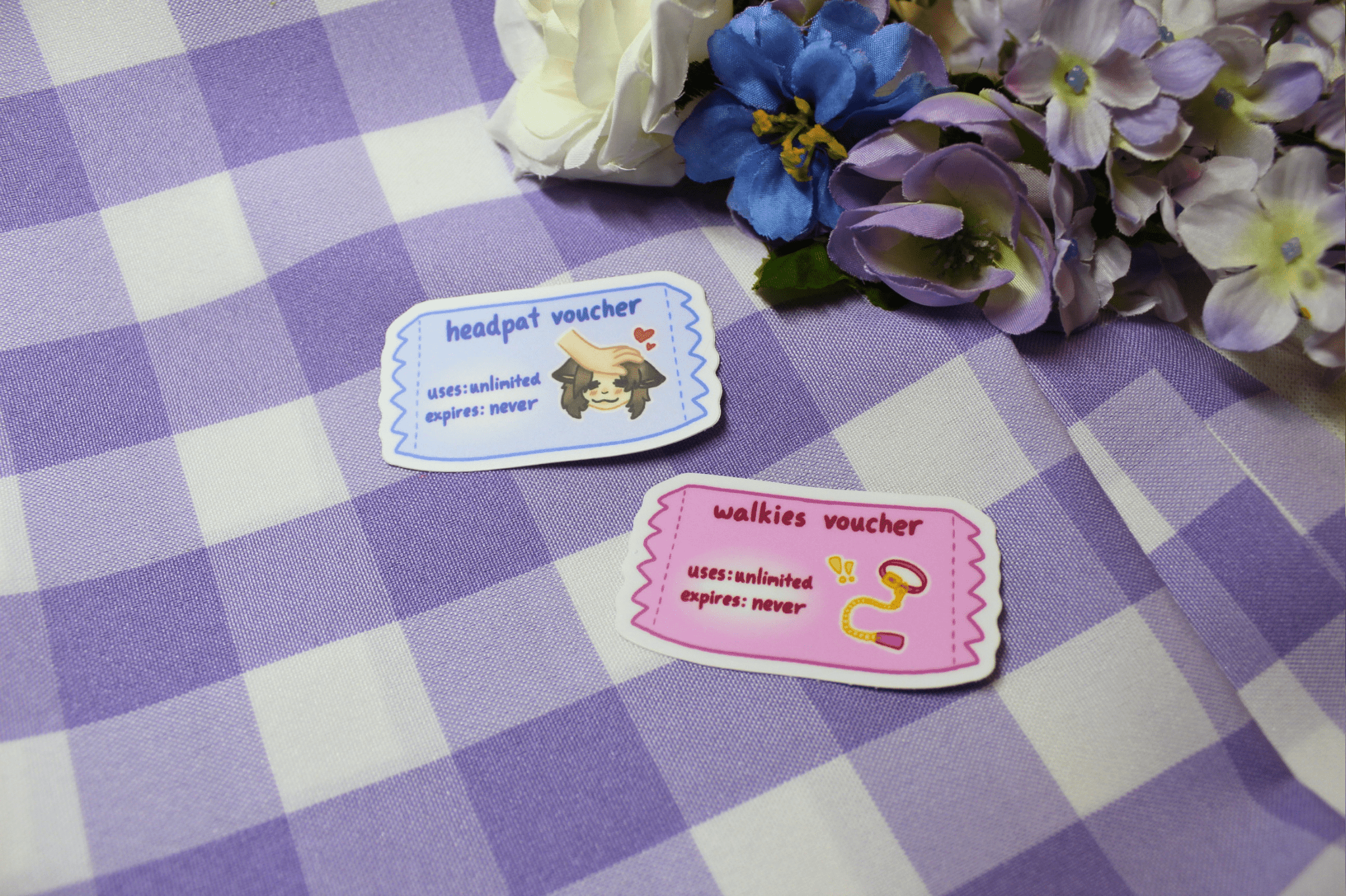 Walkies Voucher Sticker - puppypilled