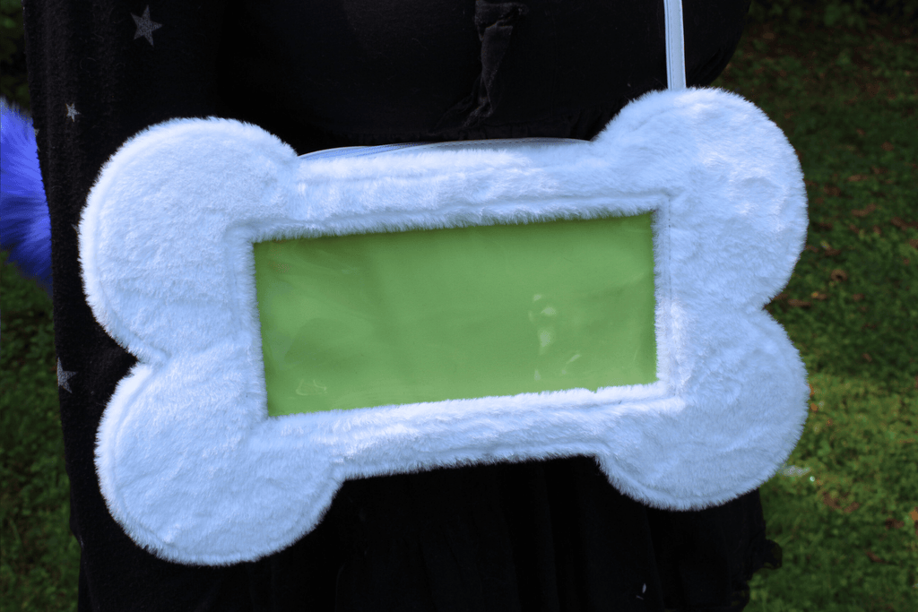 (White) Doggie Bone Ita Bag - B - GRADE LEFTOVERS - puppypilled